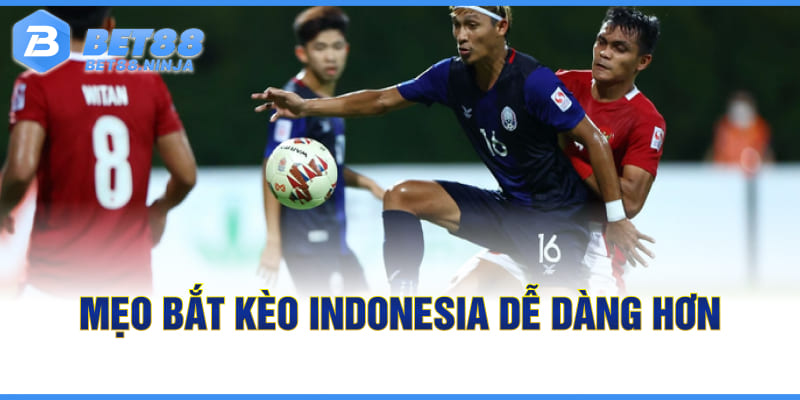 Mẹo bắt kèo Indonesia dễ dàng hơn